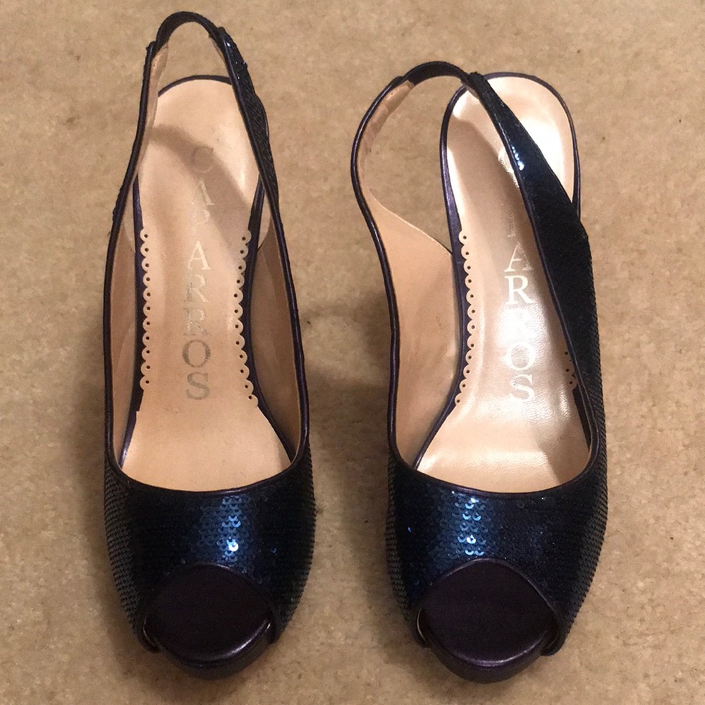 Beautiful sling back dress heel